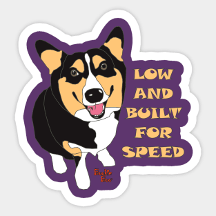 Bookie Boo Low and Built for Speed Sticker